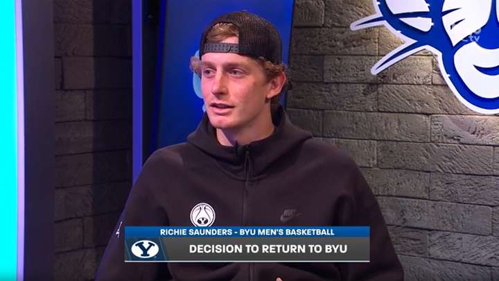 Back at BYU with Richie Saunders