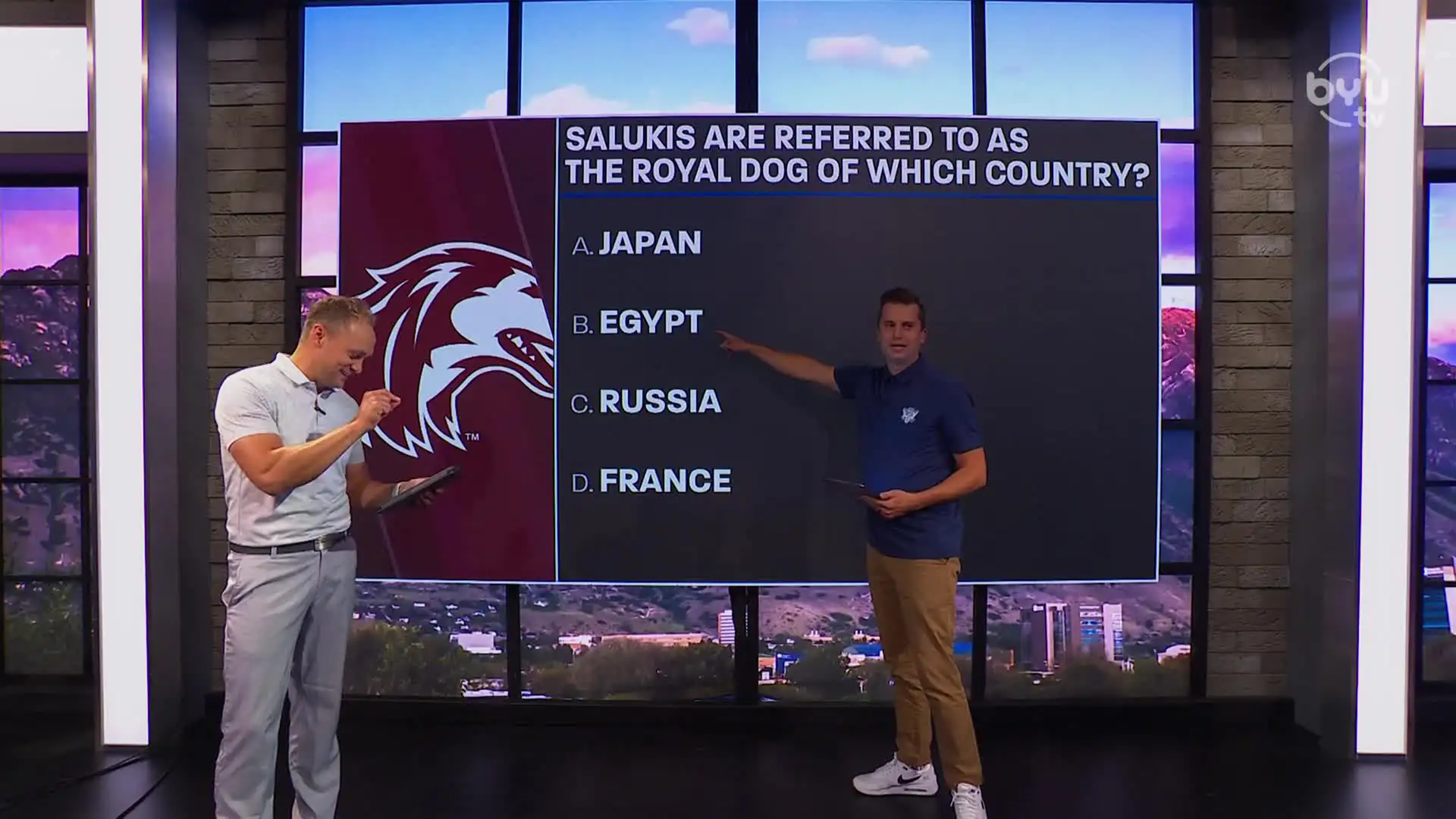 Know the Foe - Salukis