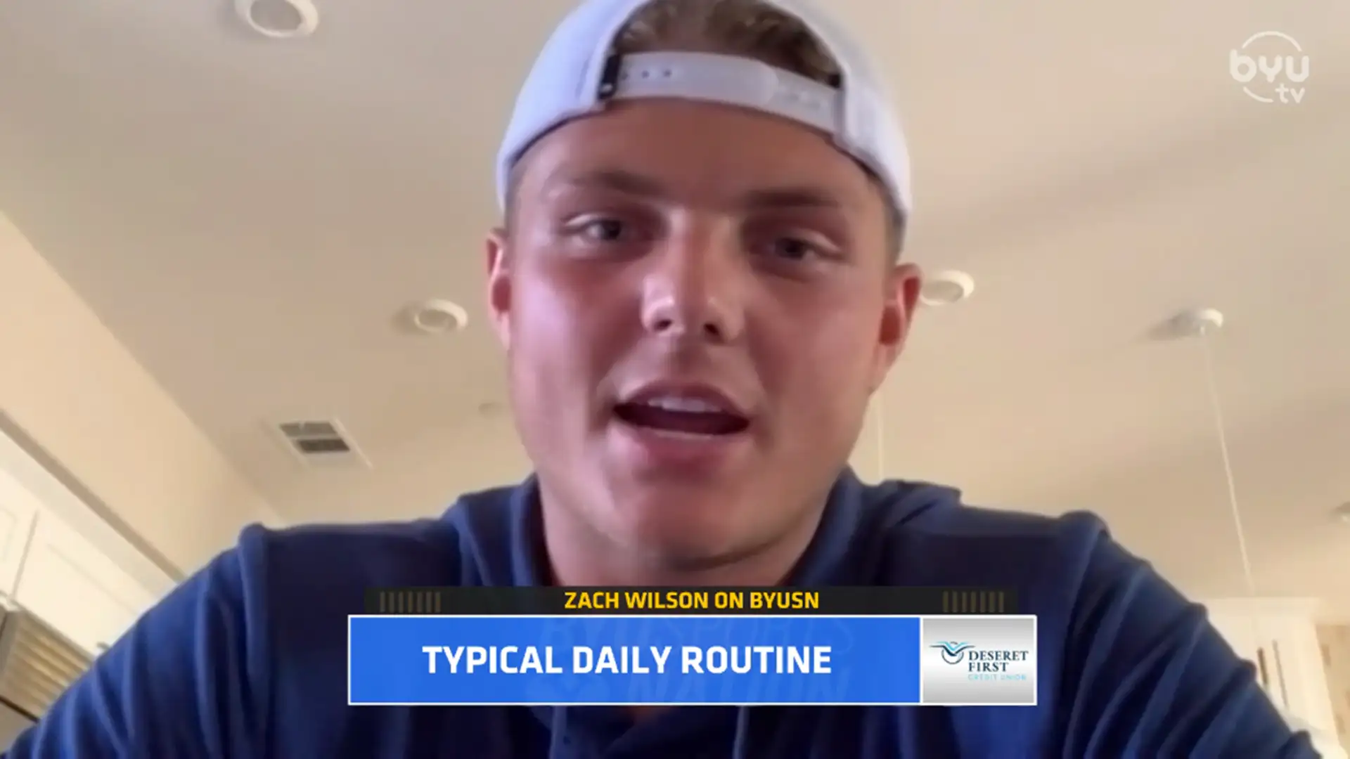 Zach Wilson on BYUSN 2.24.21