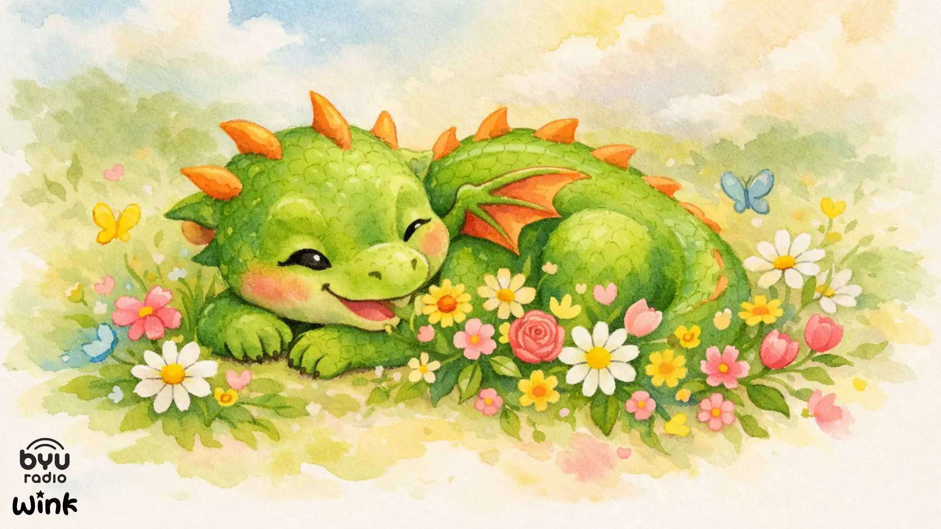 The Dragon Who Couldn't Breathe Fire: A Mindful Bedtime Story for Kids