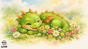 The Dragon Who Couldn't Breathe Fire: A Mindful Bedtime Story for Kids