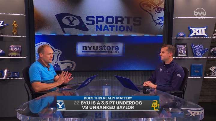 BYU a 3.5 point underdog to Baylor?? 