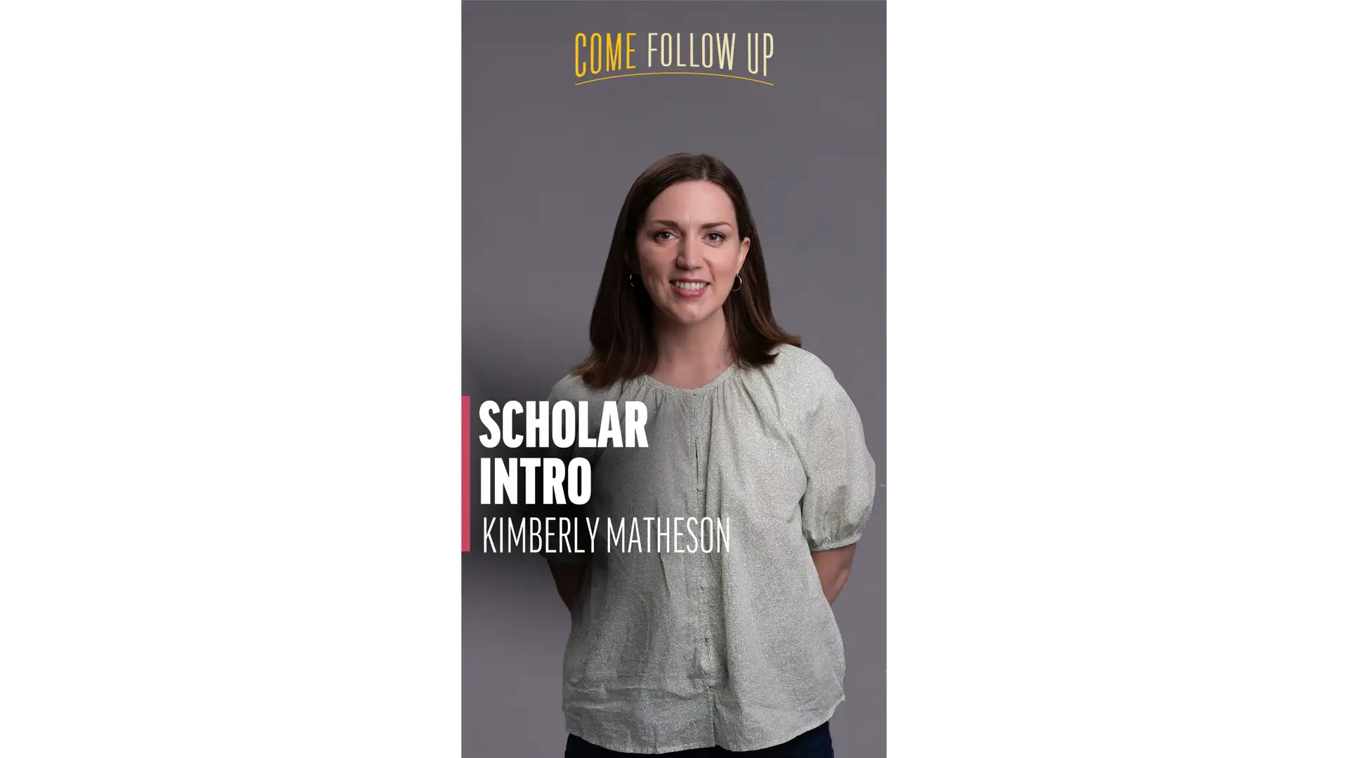 August 26-September 1 | Helaman 1-6 | Scholar Intro: Kimberly Matheson