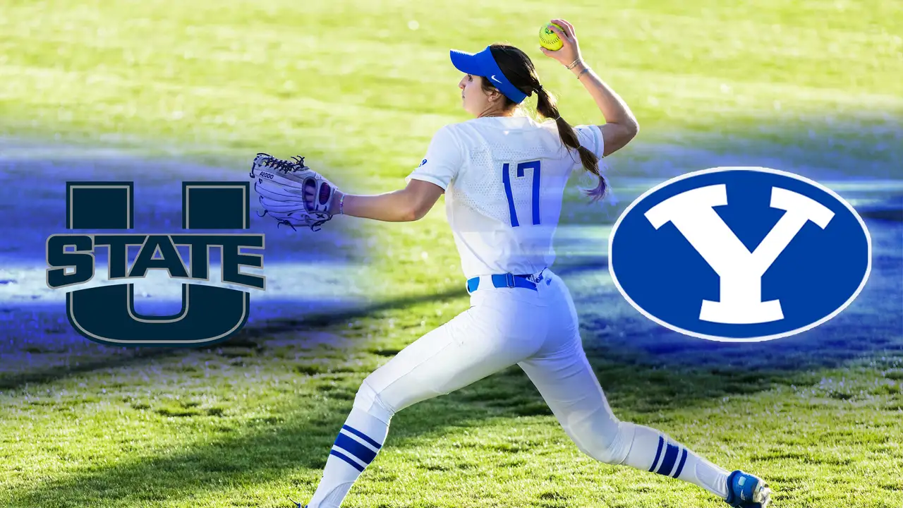 Watch BYU Softball 2023 Episode 39 Utah State vs. BYU (42523) BYUtv