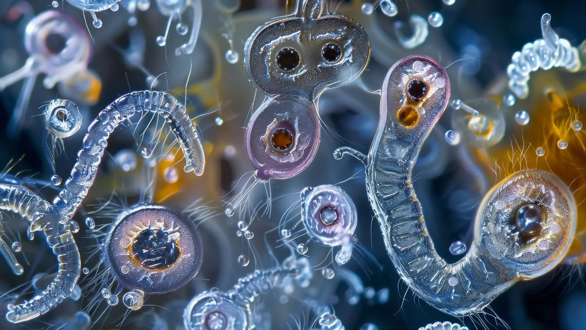 Sheer Delight in Indestructible Microscopic Worms