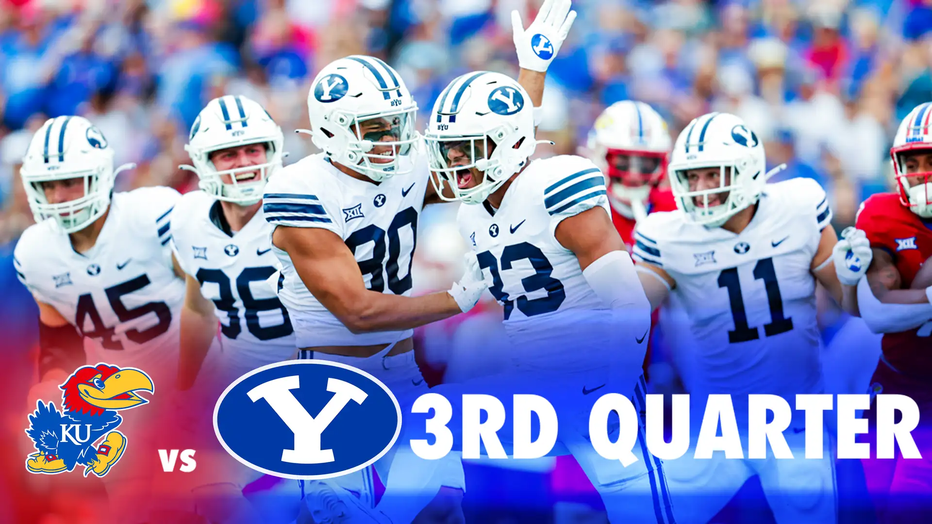 BYU vs Kansas: 3rd Quarter