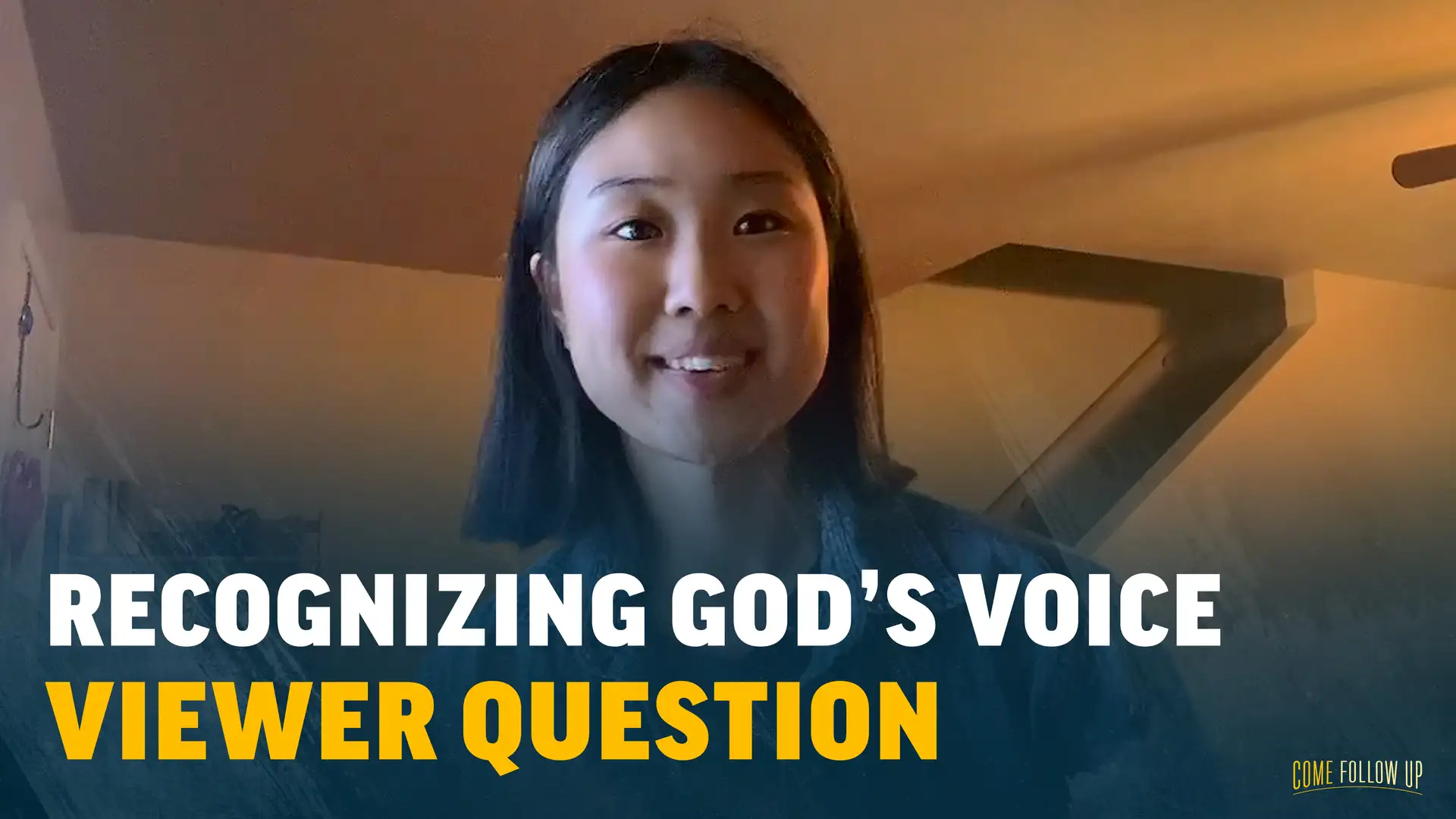 April 24–30 | John 7-10 | Viewer Question: Recognizing God's Voice