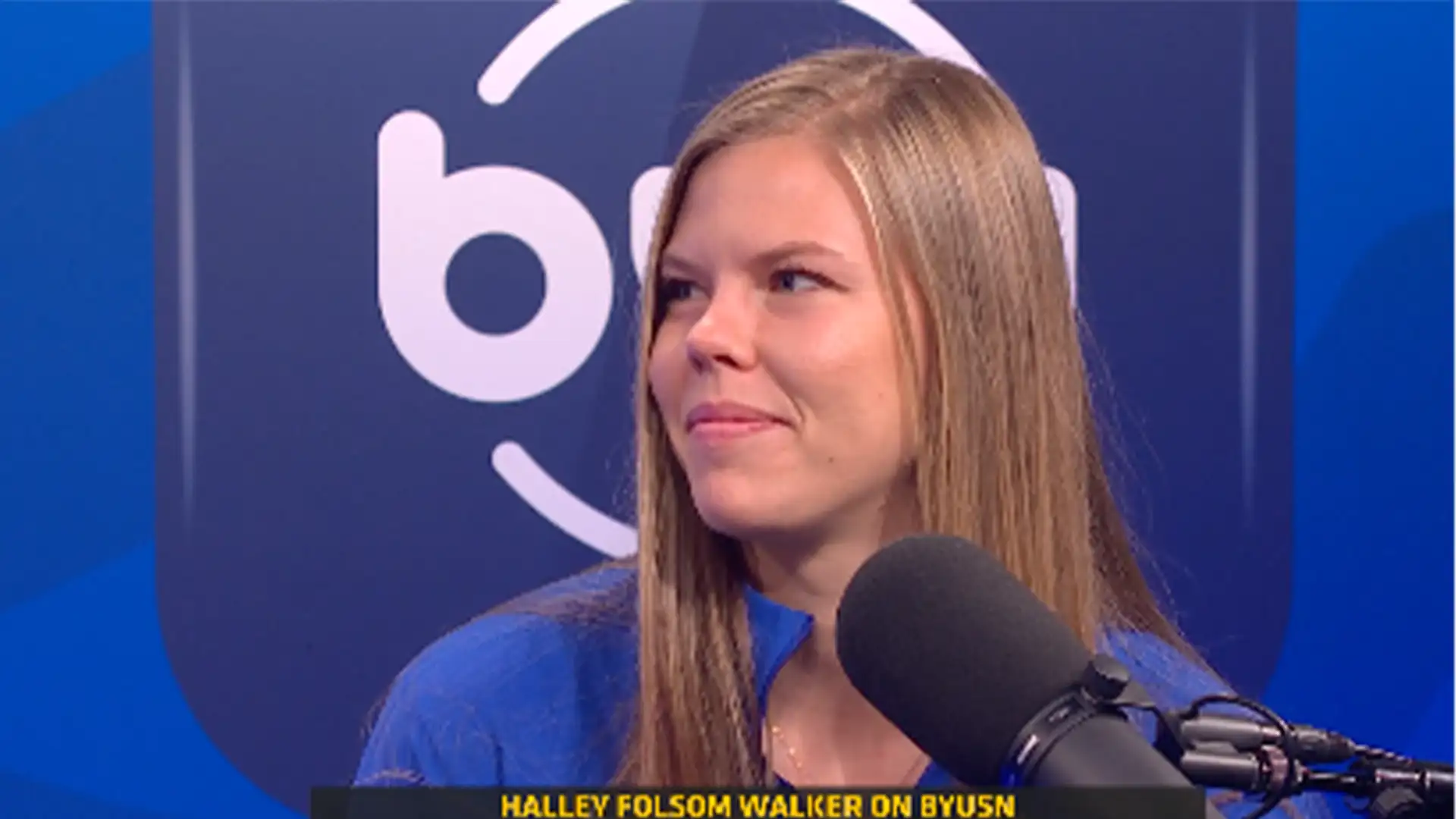 Halley Folsom Walker in Studio