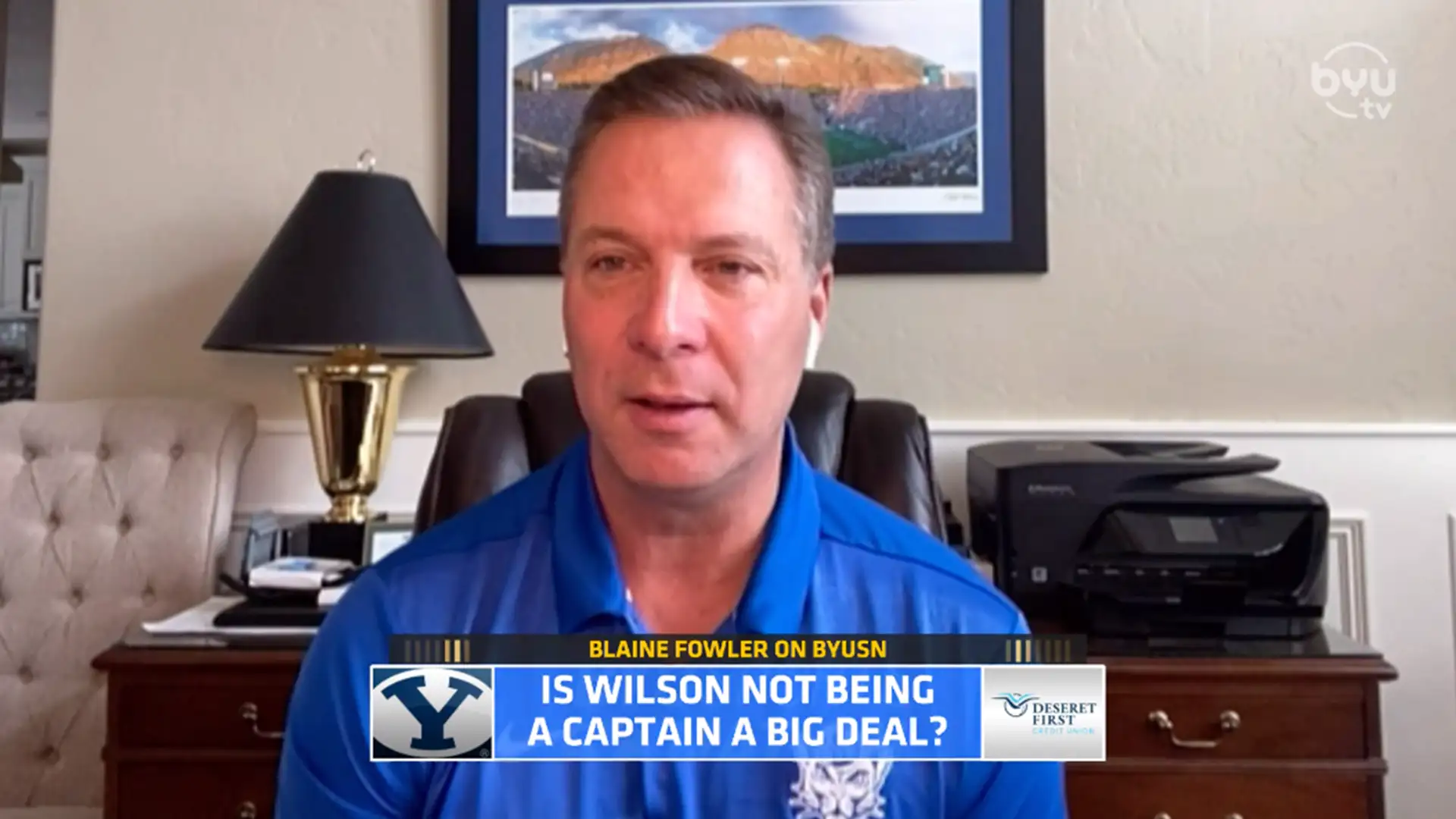 Blaine Fowler on BYUSN 2.15.21