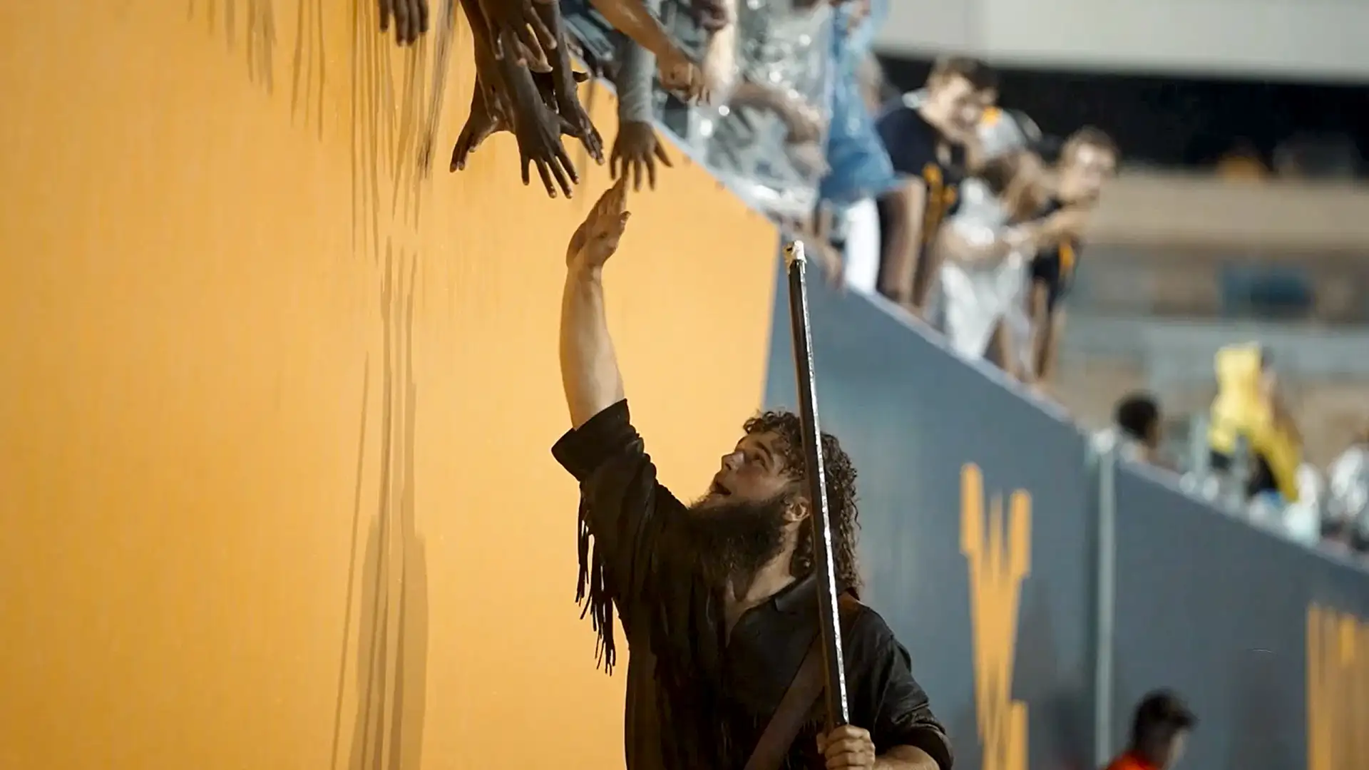 WVU Mascot talks about animal interactions with Trey