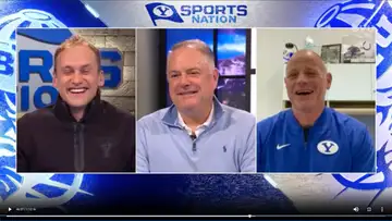 Hans Olsen is hyped about BYU