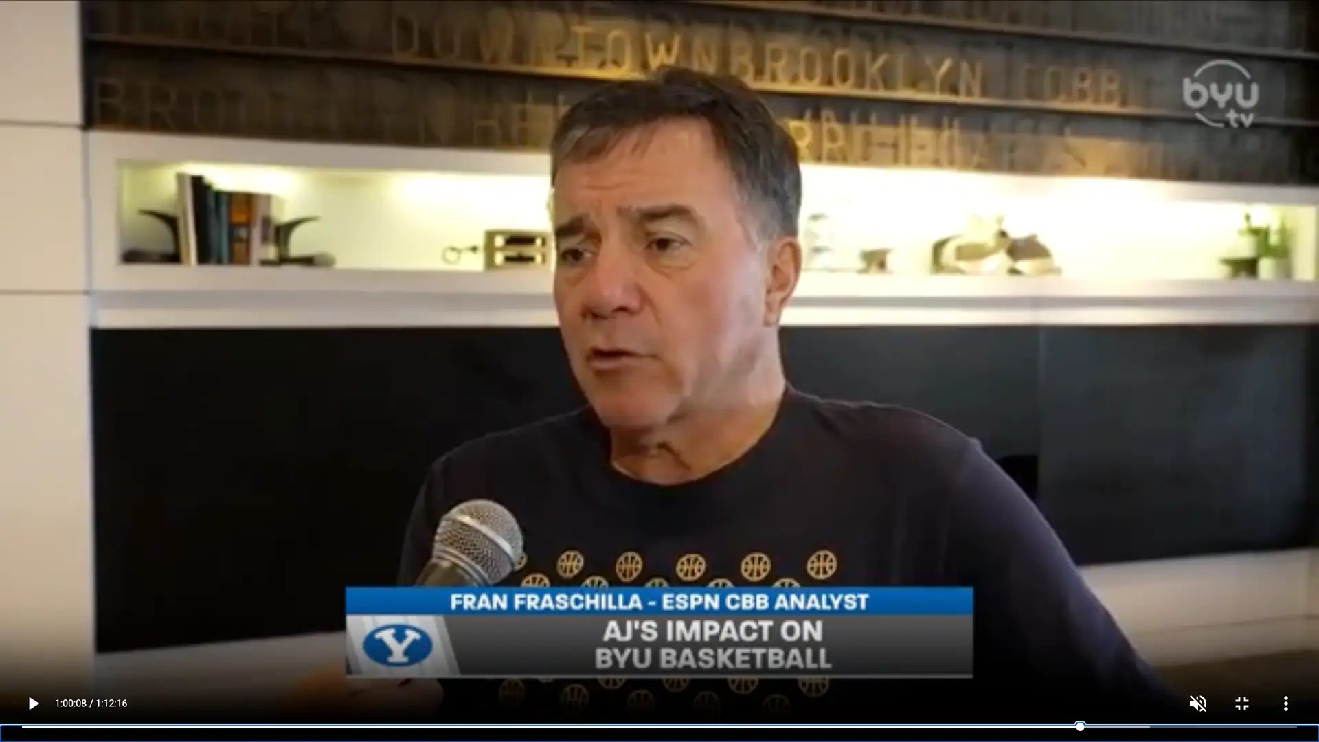 Fran Fraschilla on AJ's fit with the Wizards