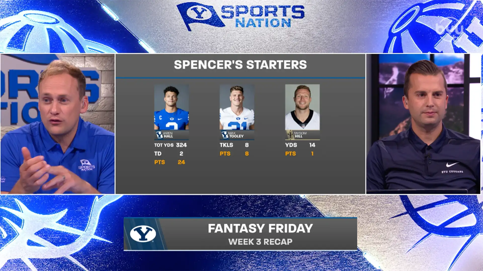 BYUSN Fantasy Friday Recap