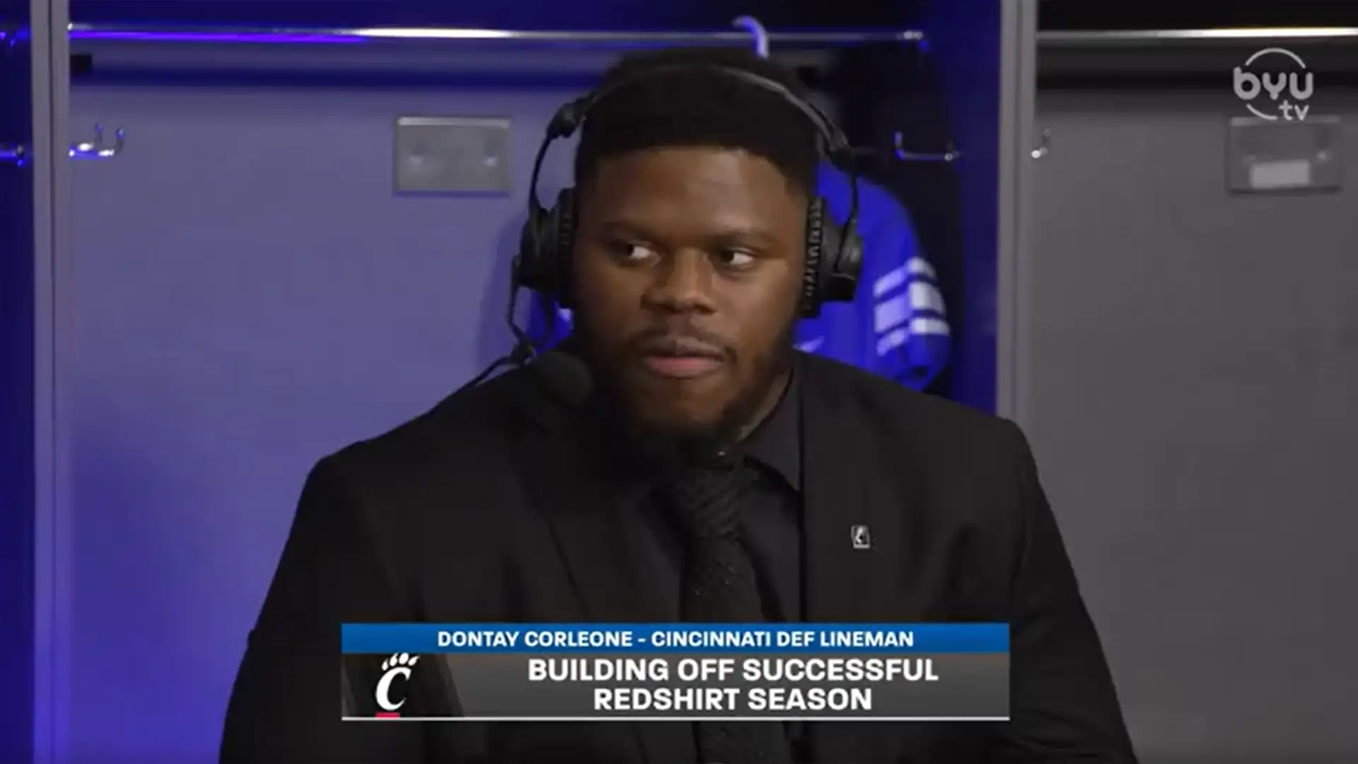 Dontay Corleone Talks Cincinnati Football