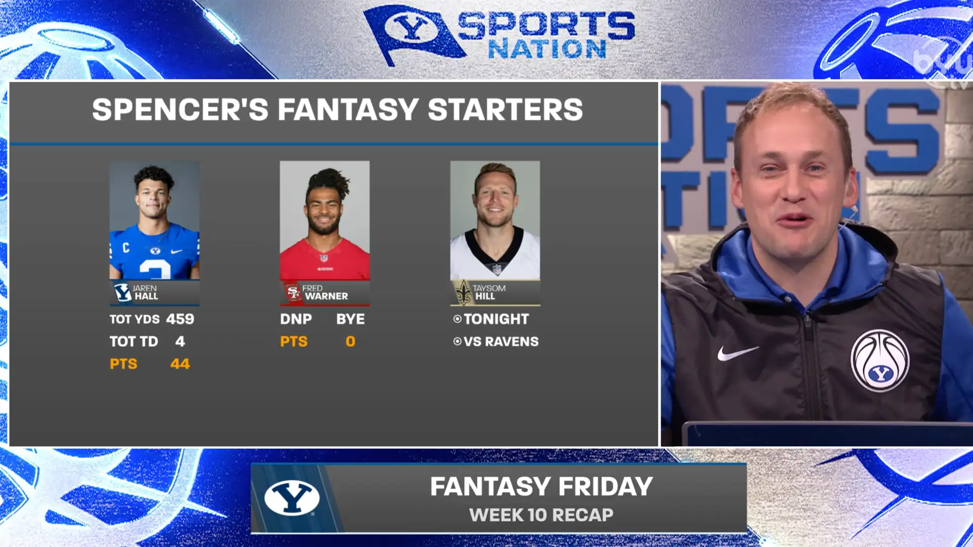 BYUSN Fantasy Football Friday Recap 