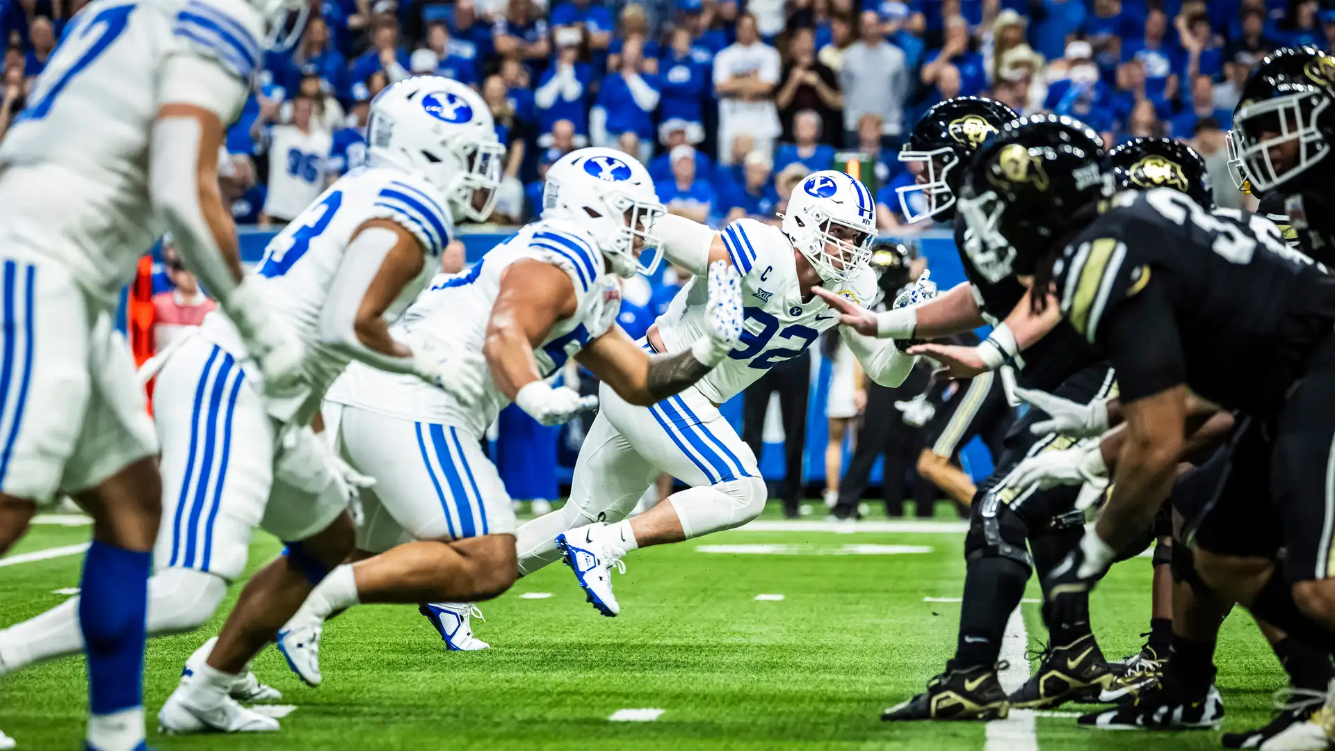 Who is BYU's TOUGHEST Football opponent?