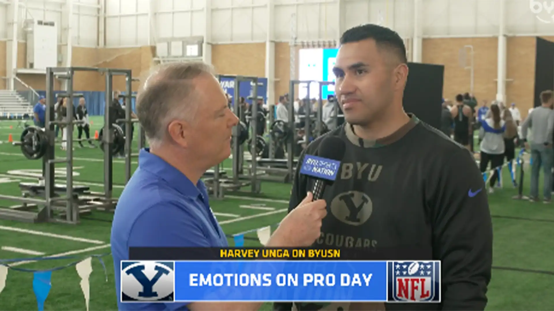 Harvey Unga Talks Tyler Allgeier