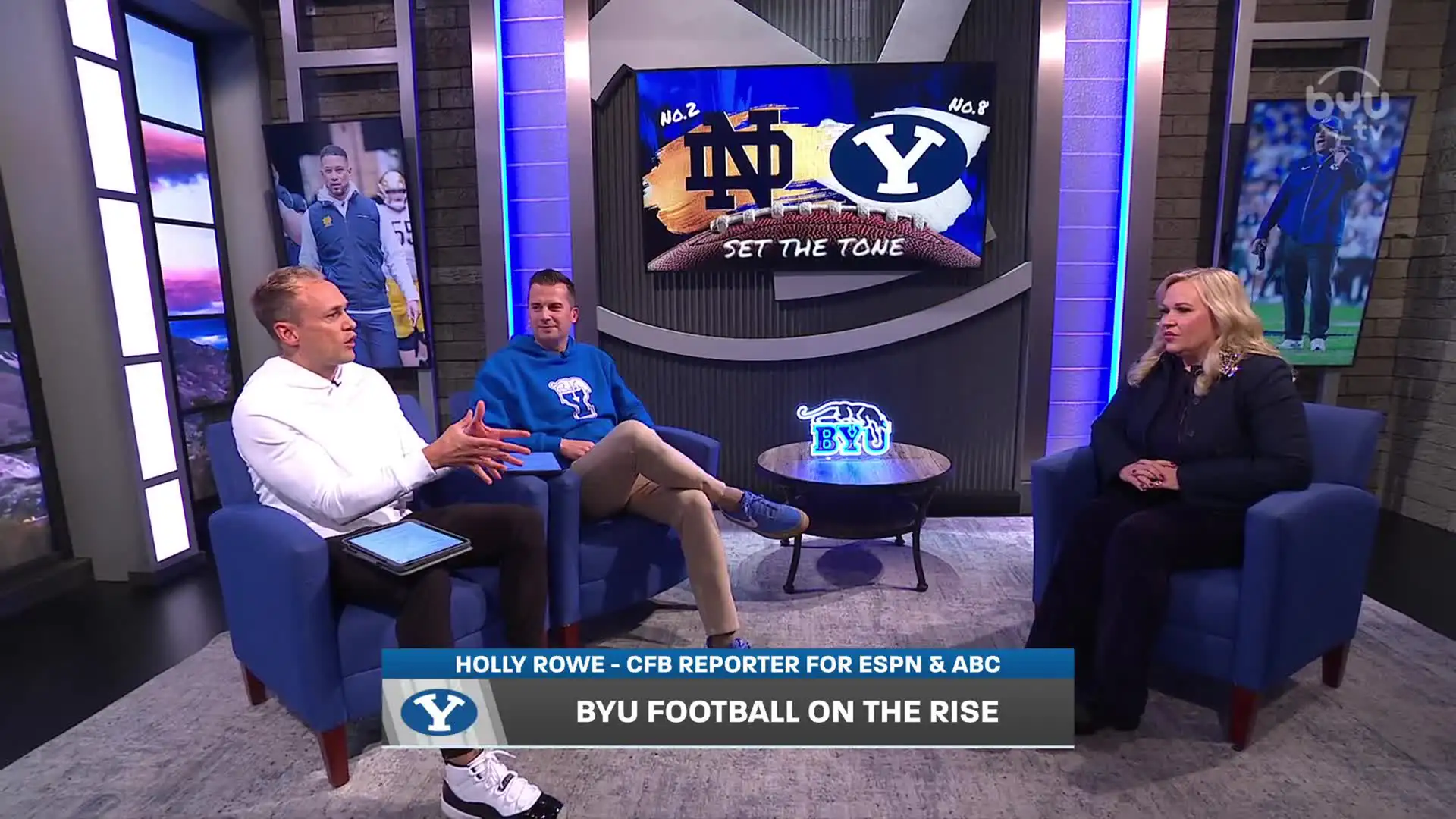Holly Rowe returns to Provo