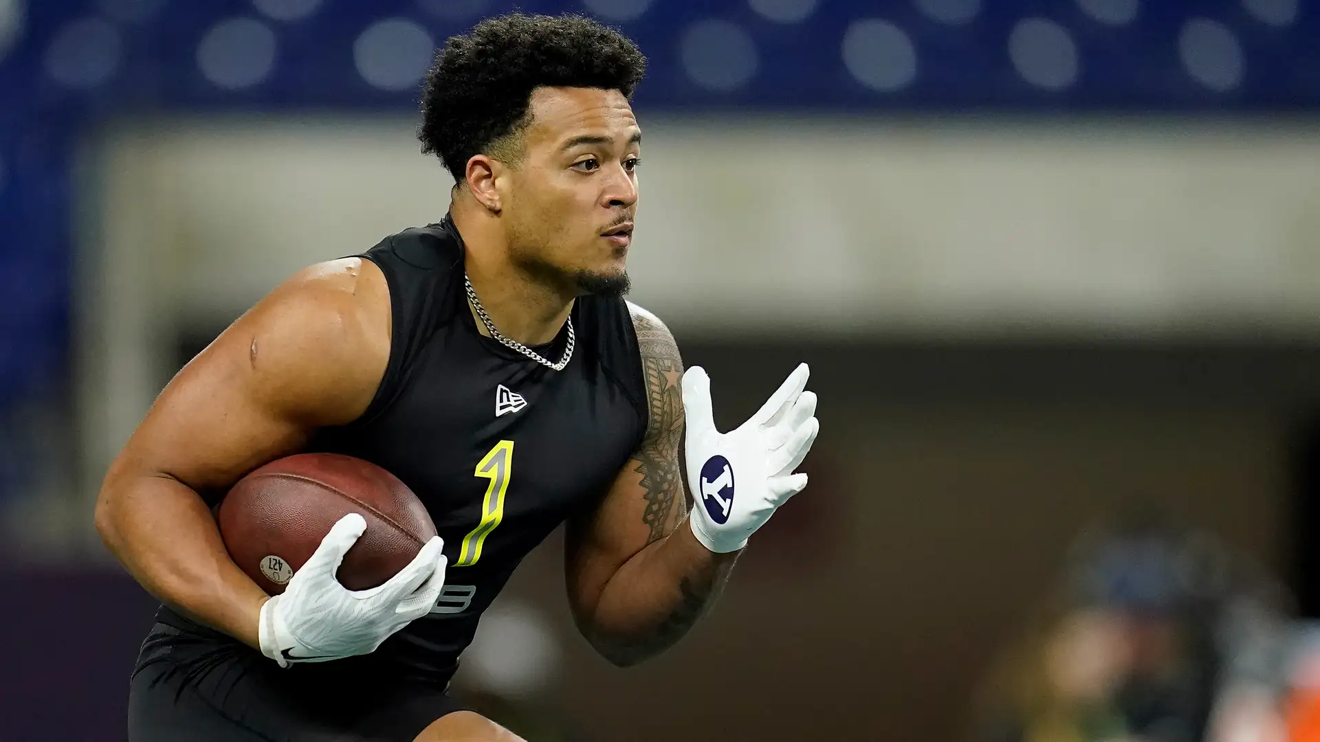 Tyler Allgeier "We're rolling!"