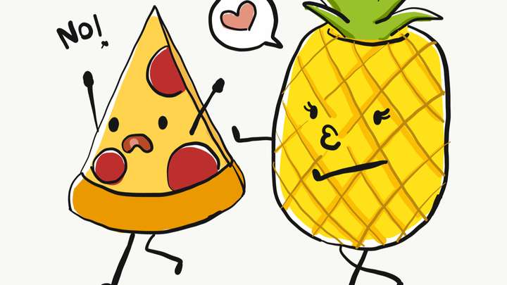 Rick Riordan and Pineapple on Pizza