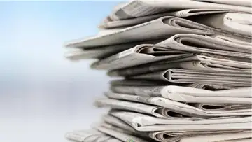 Man Saves Newspaper