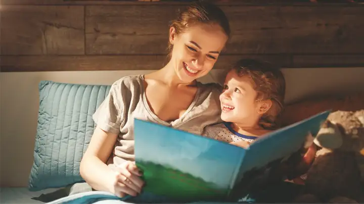 Moms' Influence on Kids' Reading