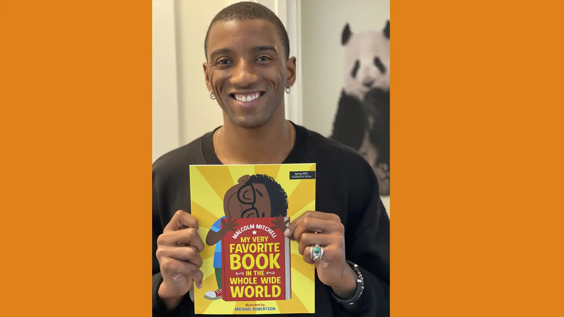 Malcolm Mitchell Reads