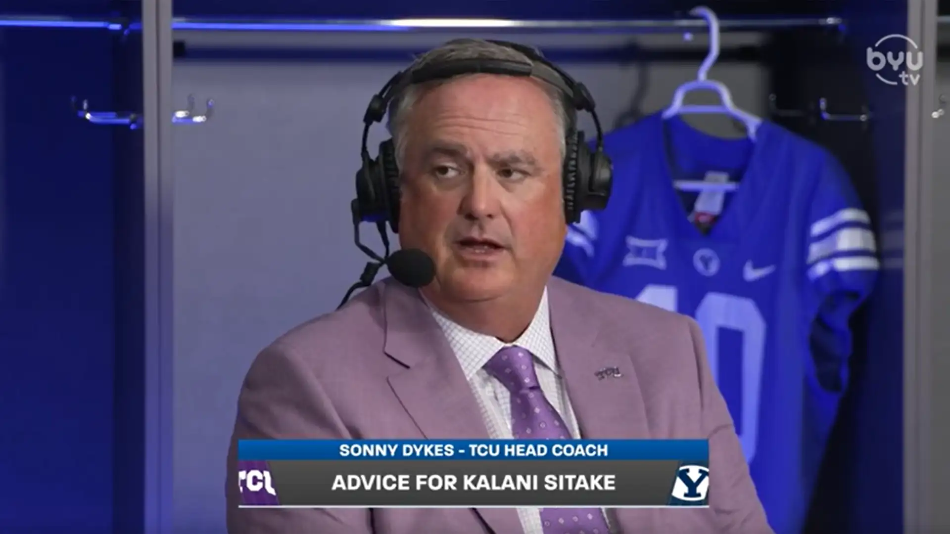 Sonny Dykes Talks TCU