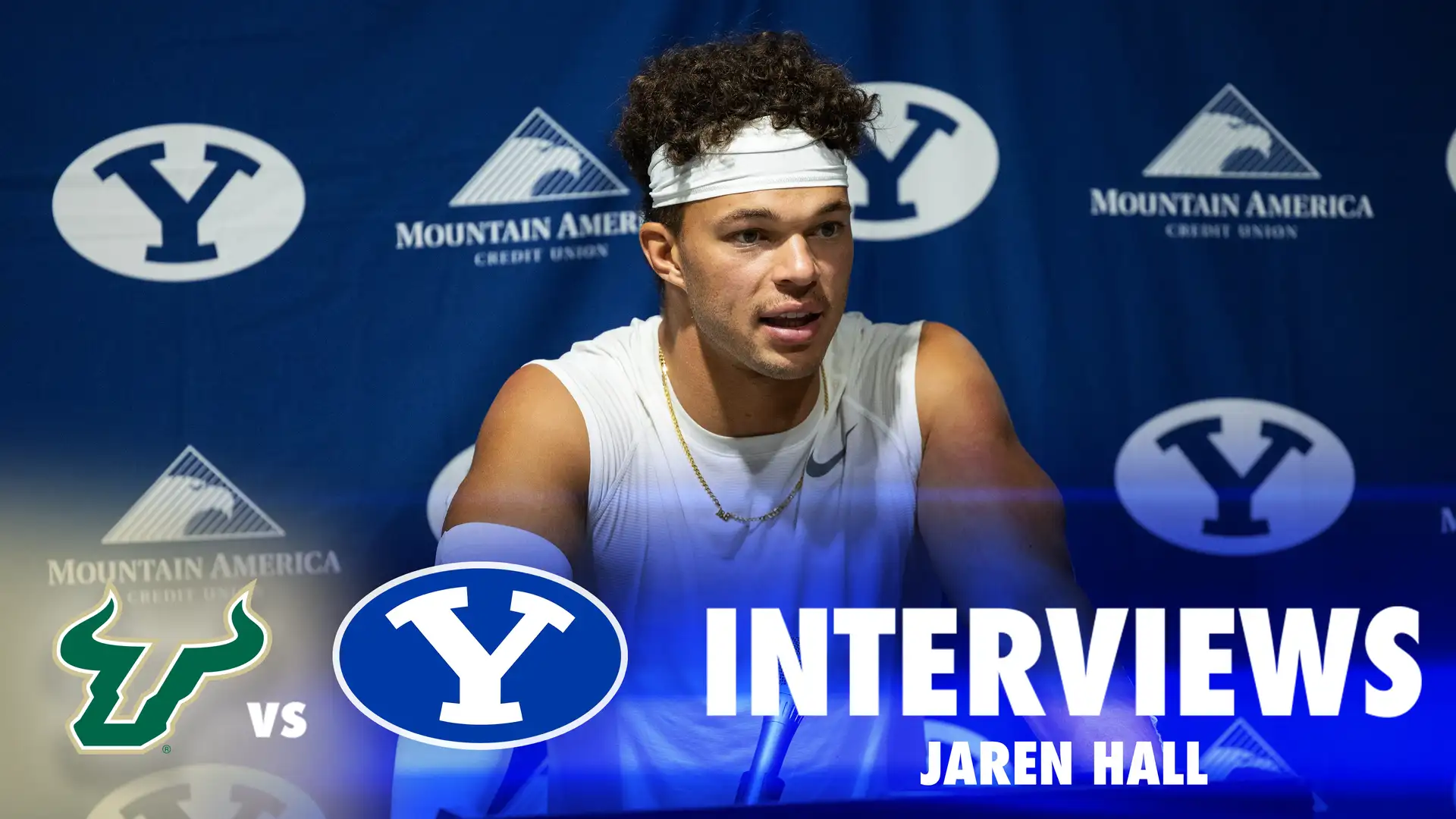 BYU vs South Florida: Postgame Jaren Hall