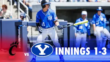 BYU vs Cincinnati Game 3: Innings 1-3