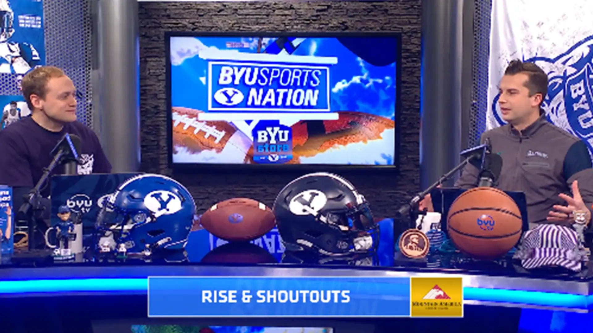 Rise and Shoutouts on BYU Sports Nation 3.1.21