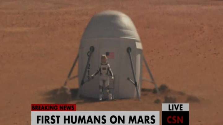 First Words on Mars