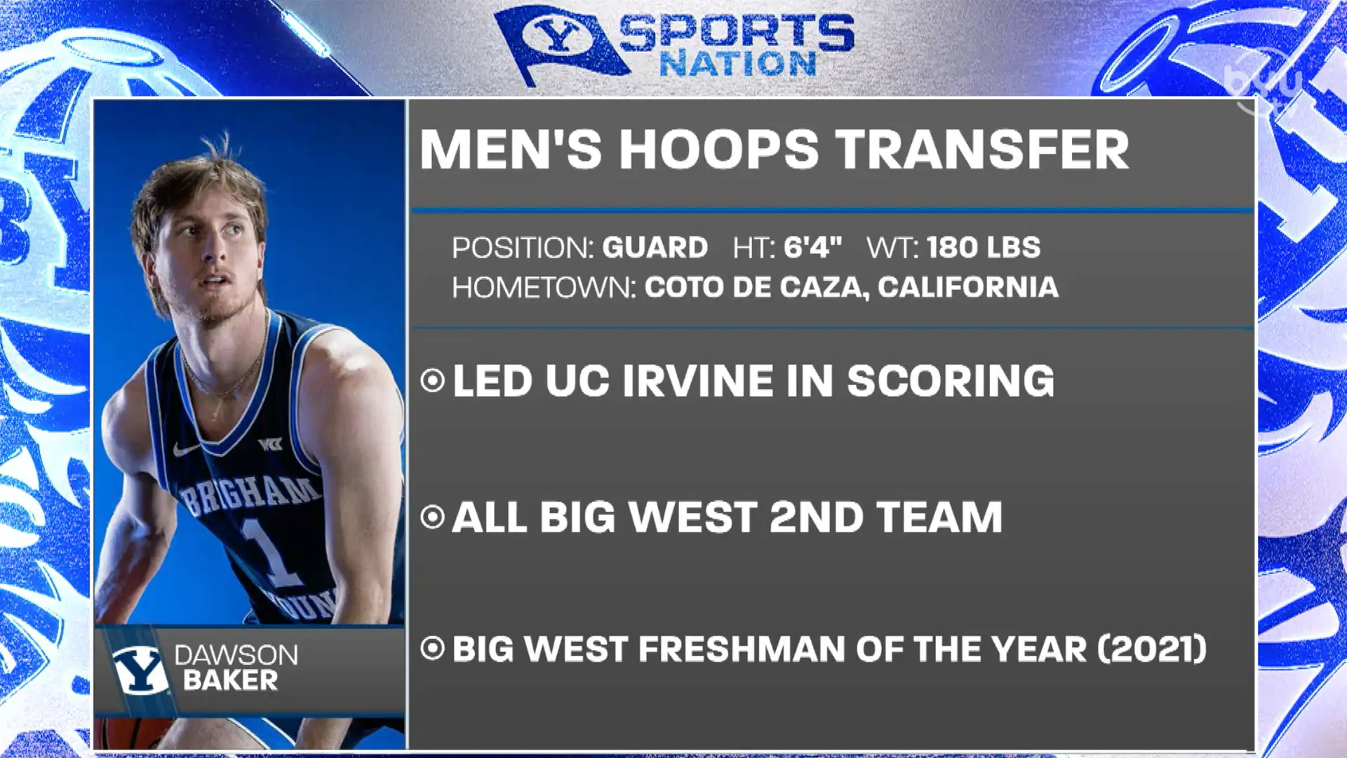 Dawson Baker joins BYUSN