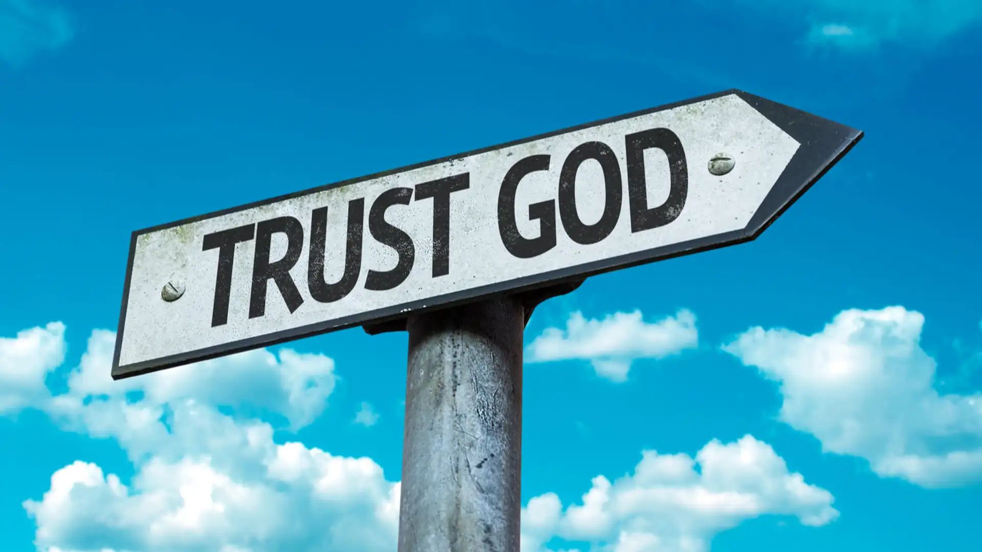 Do we trust Him?