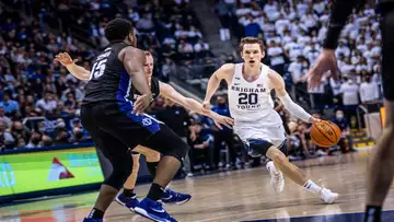 BYU MBB Guard Spencer Johnson, Media Availability January 25