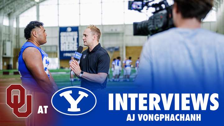 BYU vs Oklahoma: AJ Vongphachanh Postgame Interview