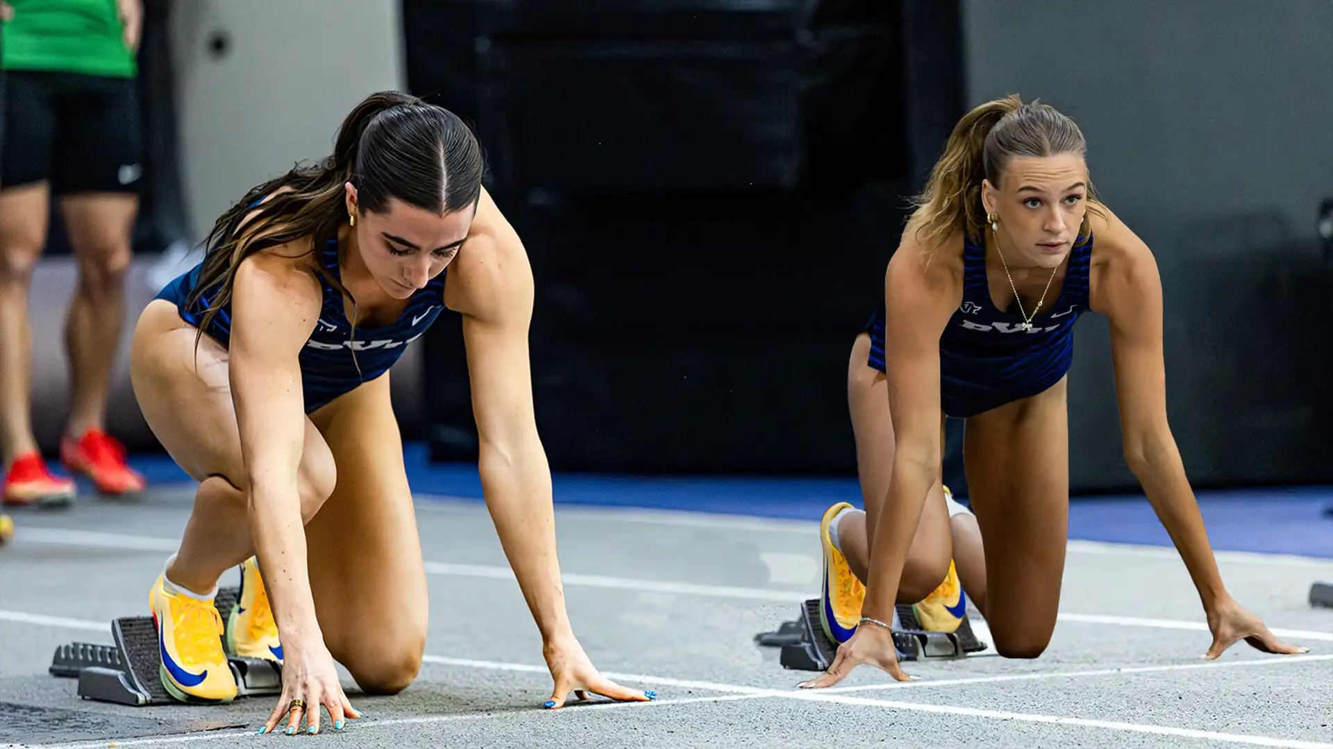 Zoey Bonds and Paje Rasmussen join BYUSN ahead of the Big 12 Indoor Championship
