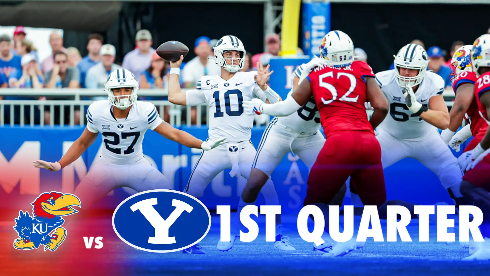 BYU vs. Kansas: 1st Quarter