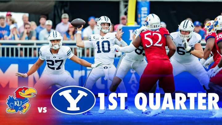 BYU vs. Kansas: 1st Quarter