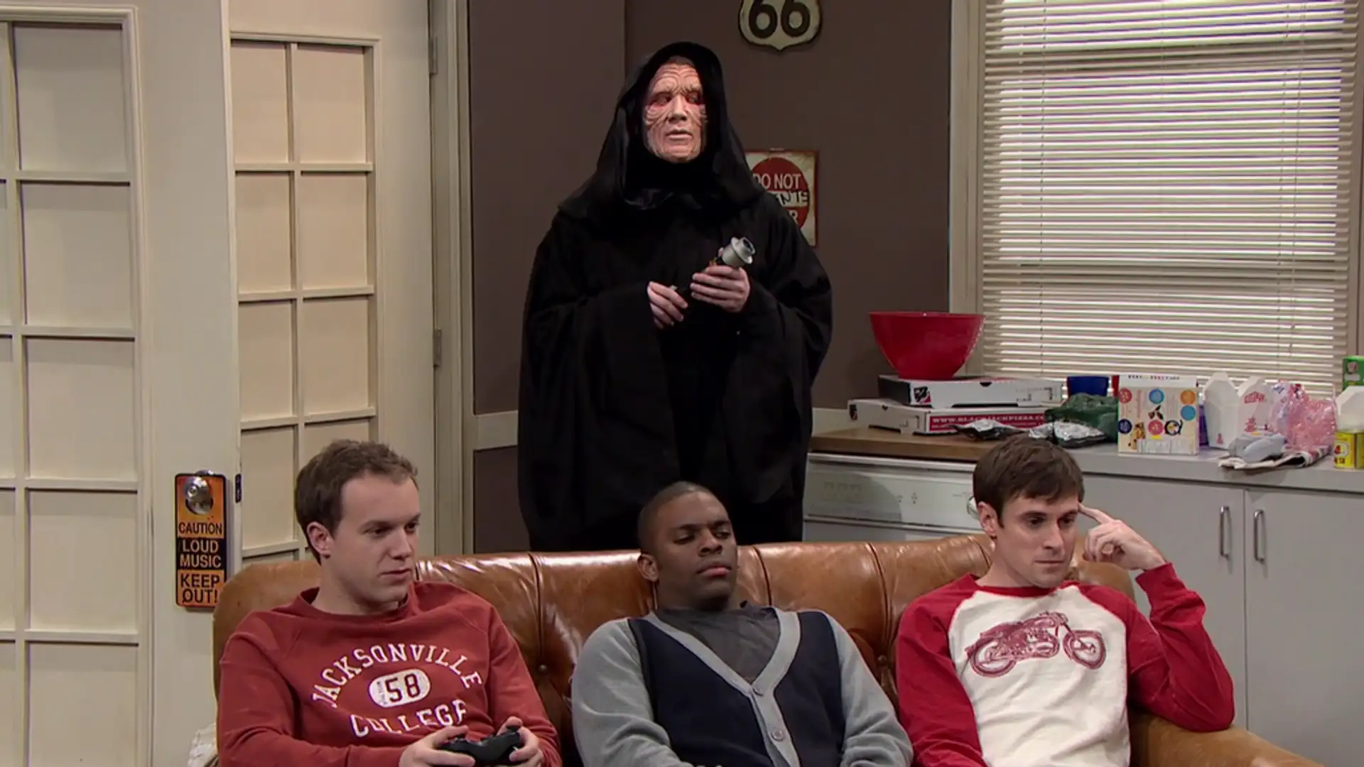 The Force Awakens with Darth Sidious' Roommates
