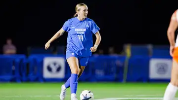 BYU Soccer Forward Emma Hamberlin