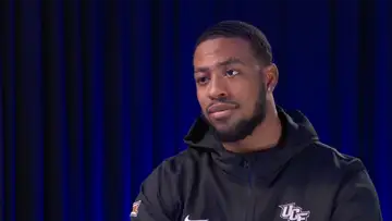 Darius Johnson at the 2024 Big 12 Media Days
