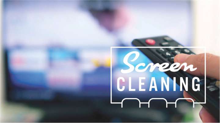 Spring Cleaning on Screen Cleaning