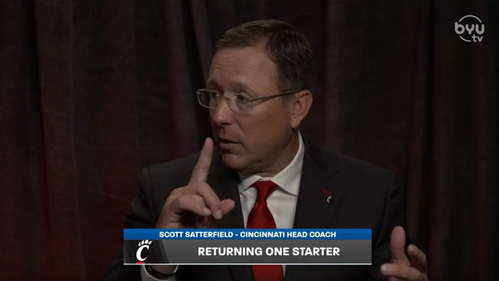 Scott Satterfield Talks Cincinnati Football