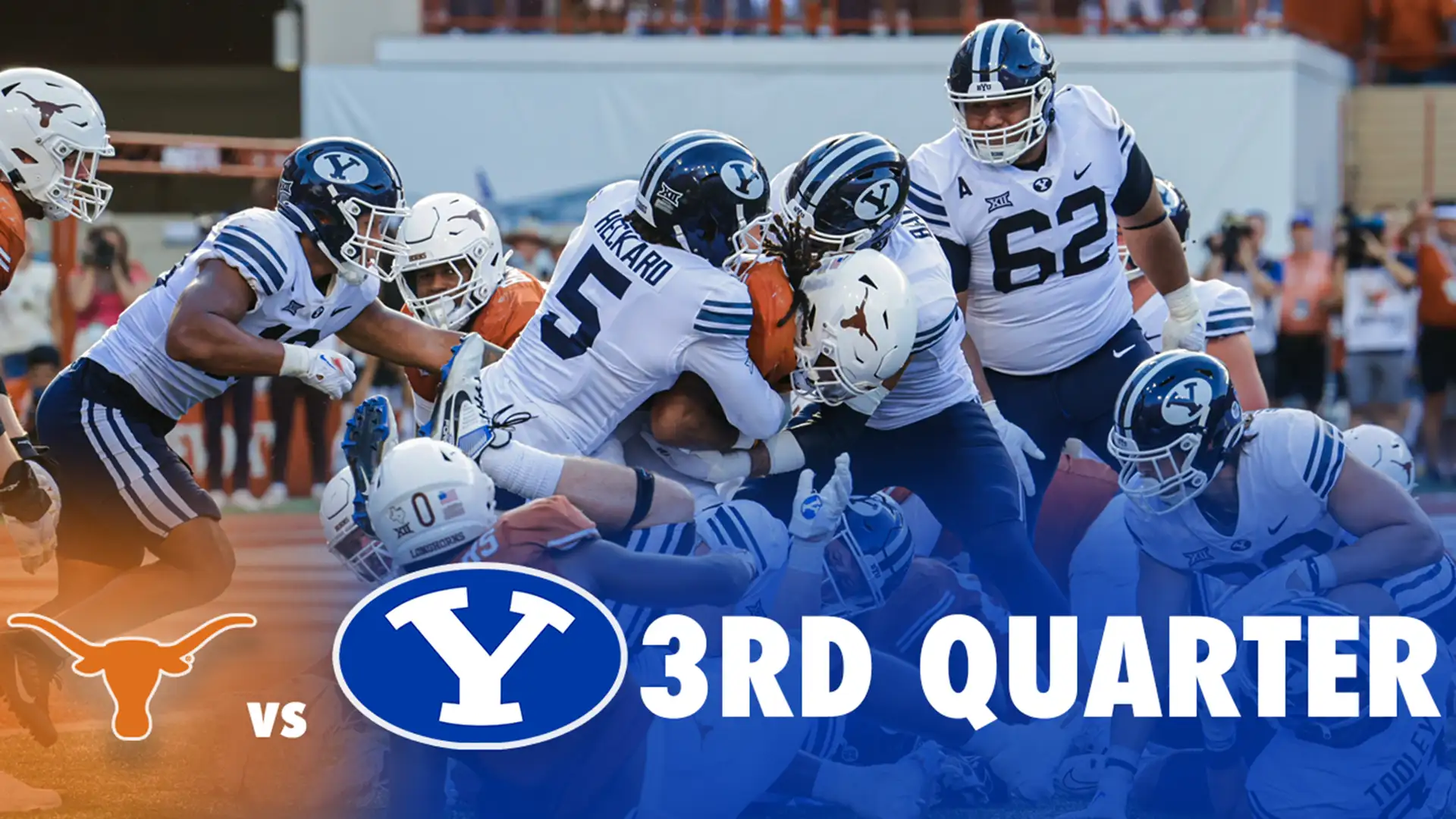 BYU vs Texas: 3rd Quarter