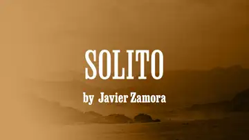 "Solito" by Javier Zamora