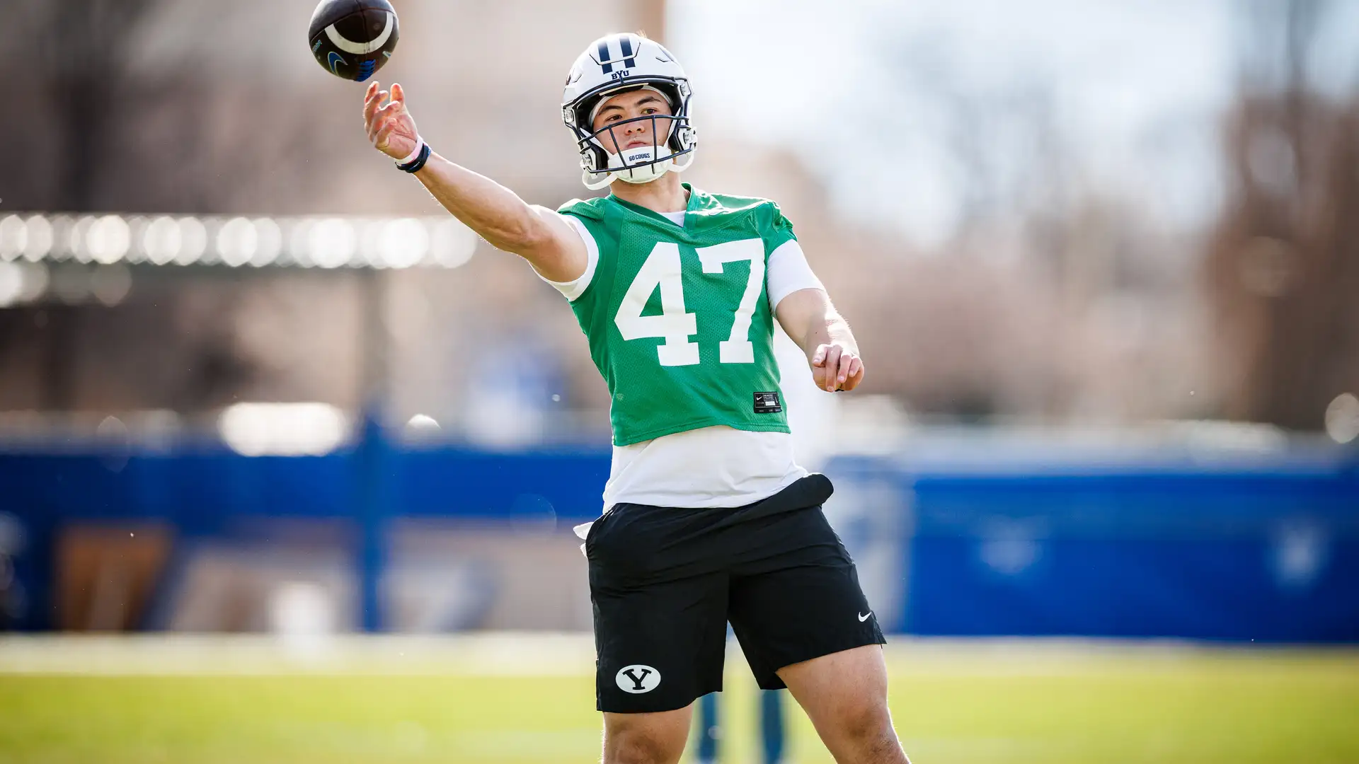 Bear Bachmeier's first few days of spring training as a Cougar