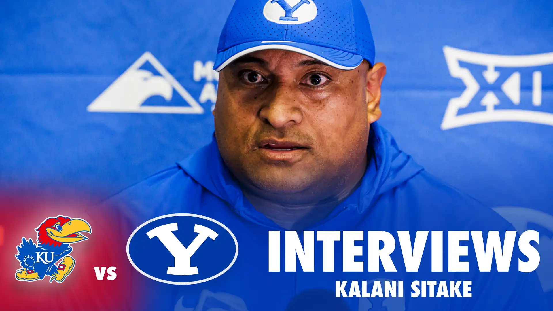 BYU vs Kansas: Kalani Sitake Postgame Interview