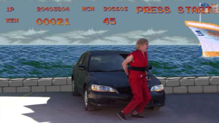 Street Fighter Bonus Stage In Real Life
