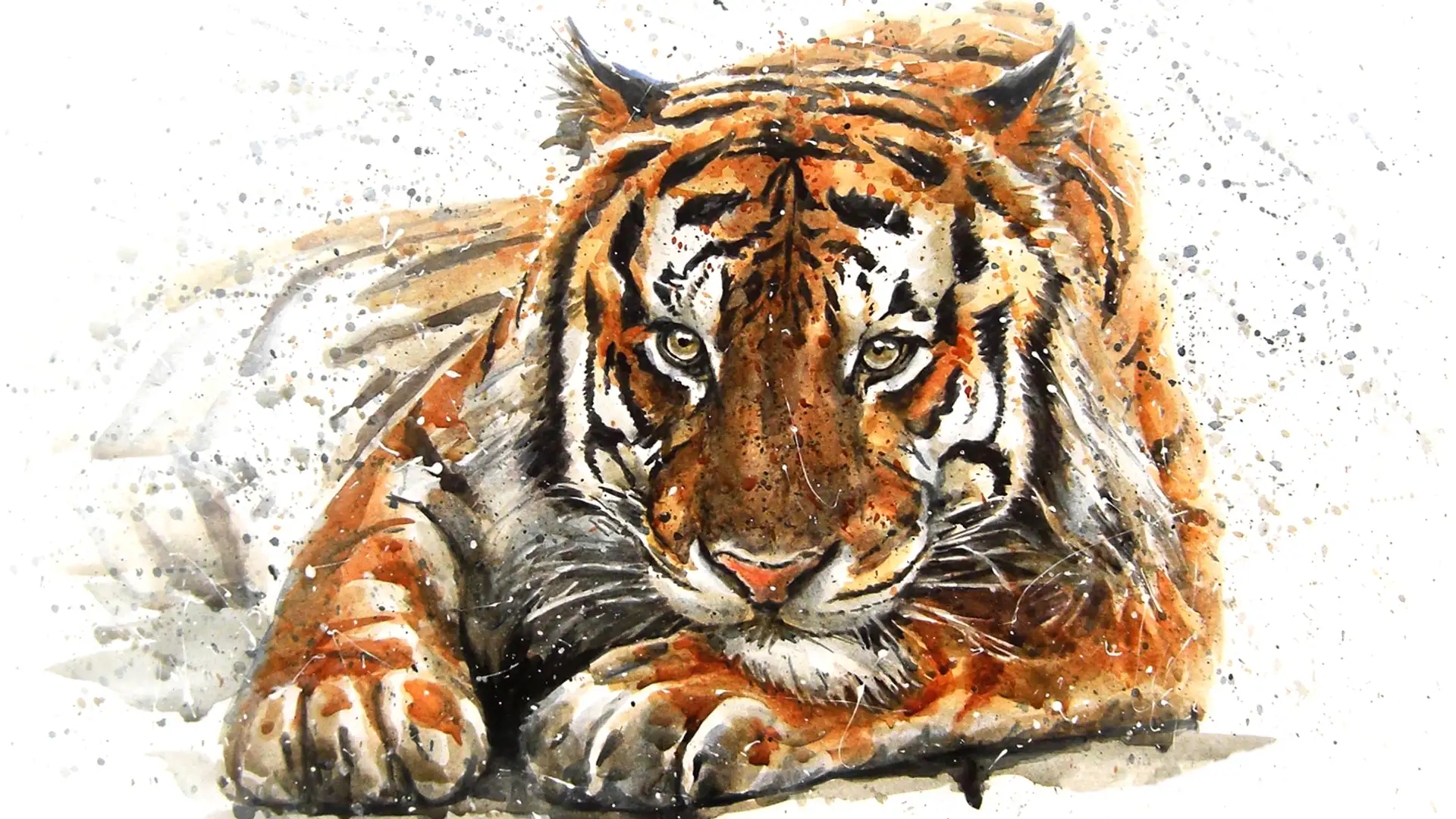 Uncle Rabbit and Uncle Tiger by Olga Loya